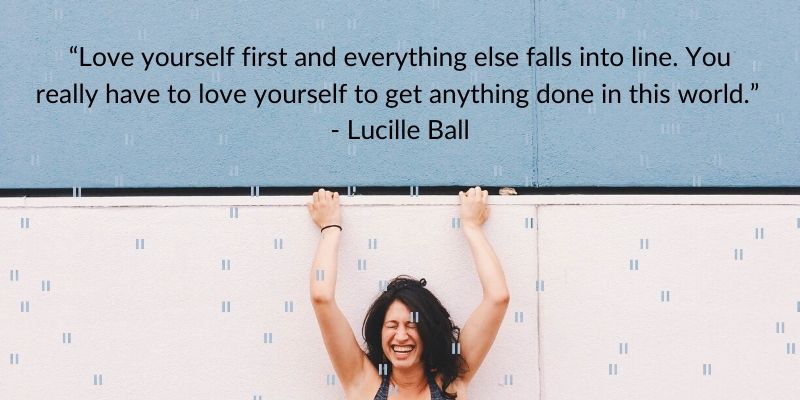 Quote about loving yourself